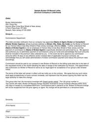Sample Broker-Of-Record Letter - 50+ ( Account Company’s Letterhead)